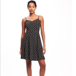 Old Navy Size XXL patterned fit & flare cami dress